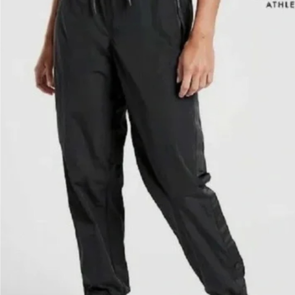 Allyson-Felix Athleta Black Jogger Pants Size XL